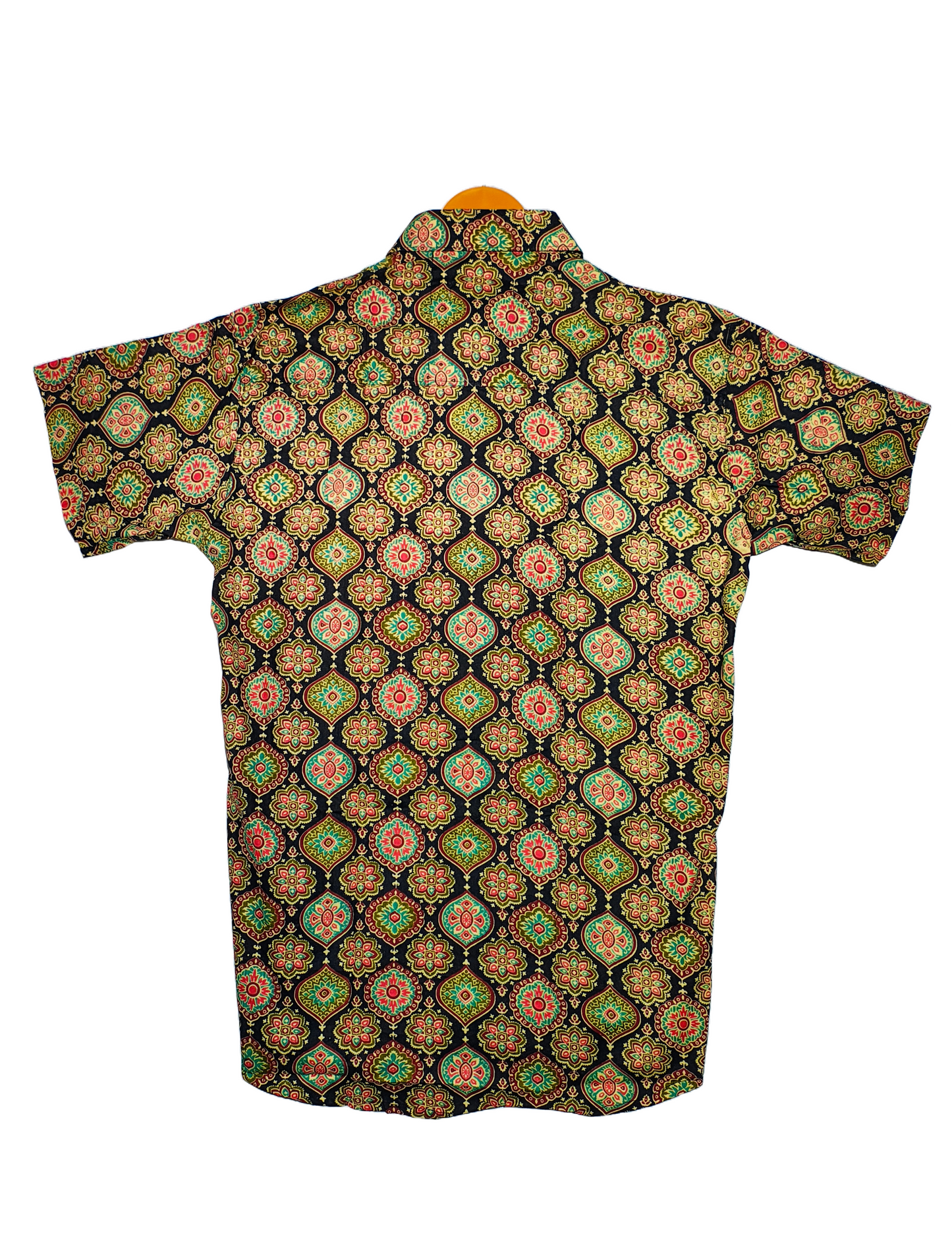 Royal Black Handblock Shirt