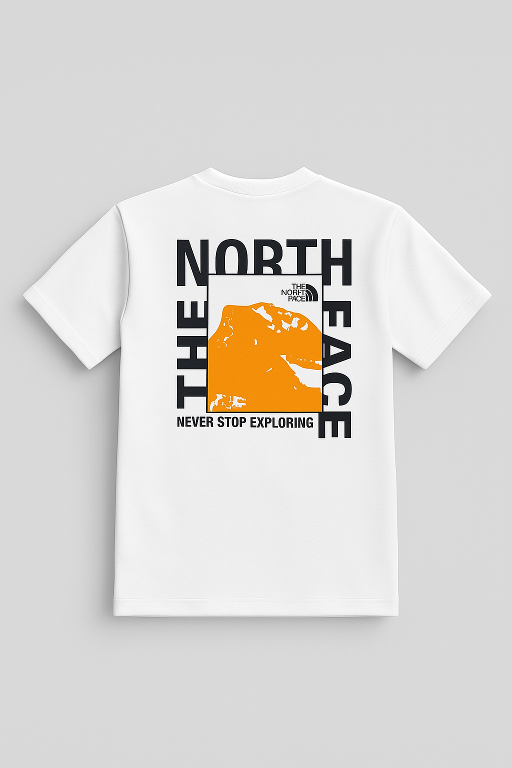 Oversized White The North Face Graphic T-Shirt