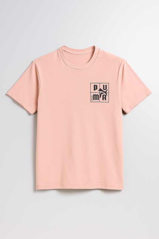 Oversized Peach PUMA Graphic T-Shirt