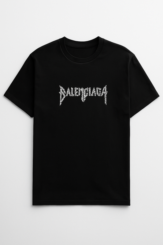 Oversized Black Graphic T-Shirt